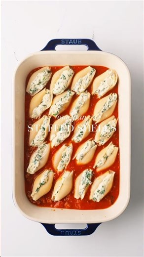 The best Stuffed Pasta Shells recipe you’ll ever try!