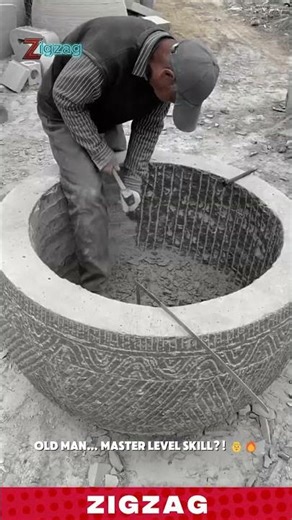 Simple & Durable Hand Tools for Carving Concrete Patterns in Outdoor Construction