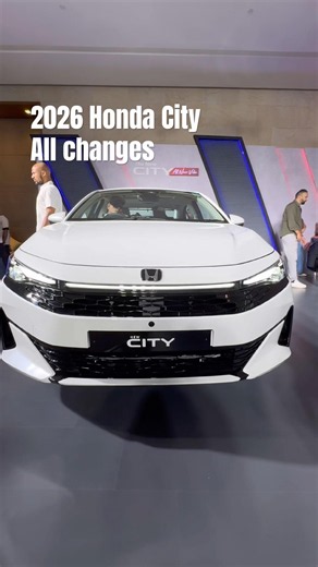Here are all the changes on the new Honda City