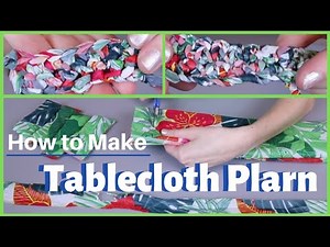 How to Make Tablecloth Plarn + Spinning and Crocheting | Tutorial Tuesday Ep 87