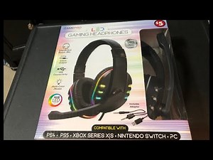 $5 Dollar Tree LED Gaming Headset for Consoles!! Any good?!?