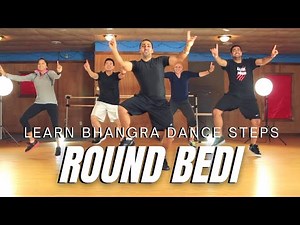 Learn Bhangra Dance Online Tutorial For Intermediate Dancers | Round Bedi Step By Step | Lesson 6