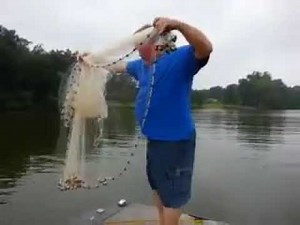 How we throw a 10ft cast net