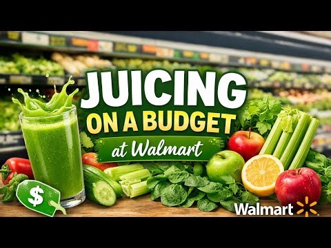 Juicing on a Budget | Walmart Affordable Haul
