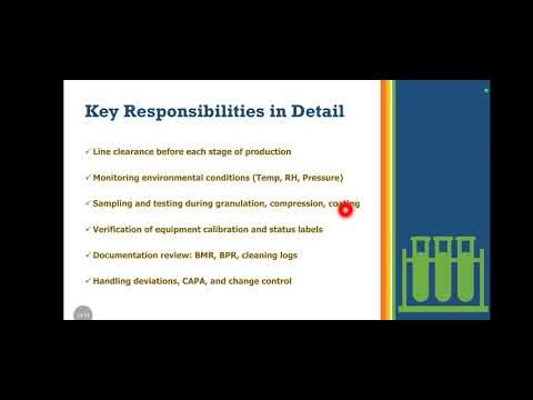 IPQA Department in Pharma Manufacturing | In-Process Quality Assurance Explained