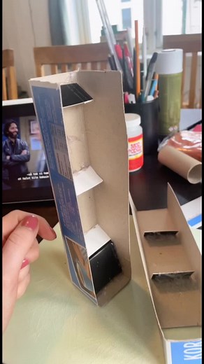 Made a dicetower as a birthday gift for my DM! 🌳 #dnd5e #ttrpg #crafting #dicetower #clay #dicegoblin #rpgdice #dice #dndcrafts #ttrpgcommunity