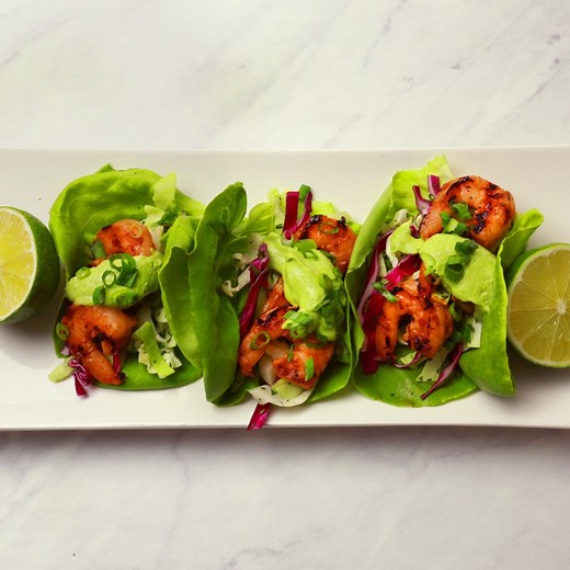 1.2M views · 20K reactions | Spicy Shrimp Lettuce Wraps In 15 Minutes or Less It's time to fire up those grills! Make these spicy shrimp lettuce wraps in 15 minutes or less for a quick and easy summer BBQ, thanks to GEICO! | Tasty | Facebook