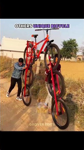 Others Unique Bicycles VS This One ☠️ | #shorts