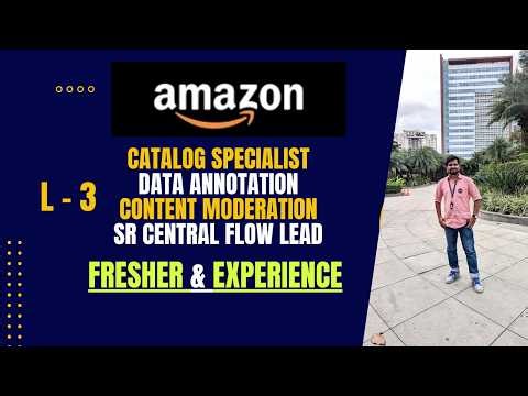 Hiring For Data Annotator | Content Reviewer | L3 | Amazon | Complete Job & Interview Detail