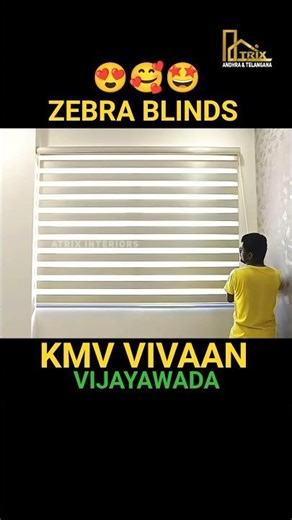 Zebra Blinds For Windows ☎️9059459025 #vijayawada #atrixinteriors #zebrablinds #blinds #rollerblinds