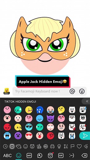 Discover the Hidden Apple Jack Emoji | Emoji Art Challenge Tutorial