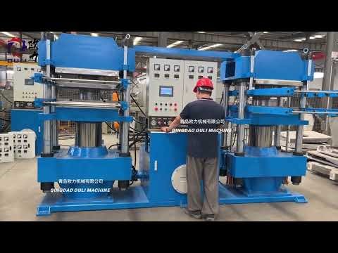 Rubber vulcanizing press machine;