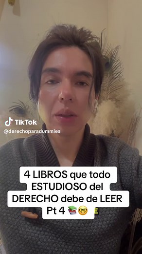 4 libros que todo estudioso del derecho debe de leer. Pt 4 #libros #derecho