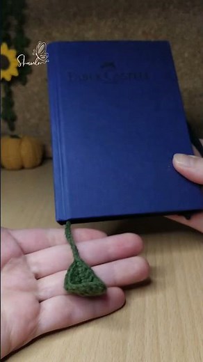 Easy Crochet Flower Bookmark 🌸