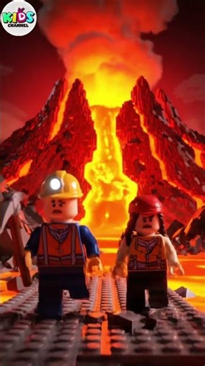 🌋 LEGO Volcano Escape