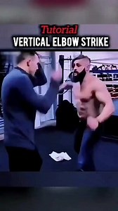 Vertical elbow strike knockout tutorial short reel #elbow #martialarts #fighter #knockout #selfdefense #mauythai #elbowstrike #training #russia #japan #foryoupageシ #viralreelsシ | Rukhsar combat