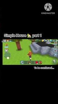 Simple House Build in WorldCraft 🏡 | Step by Step Building | Part 1 #worldcraft #shorts #fyp