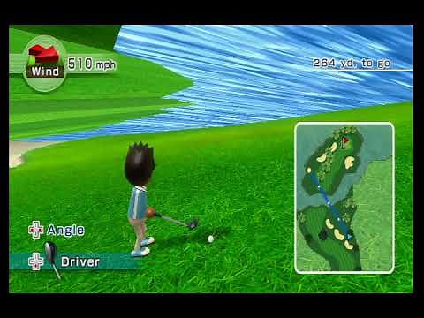 Wii Sports Resort Golf With 512mph and Distortion Mod (READ DESC)