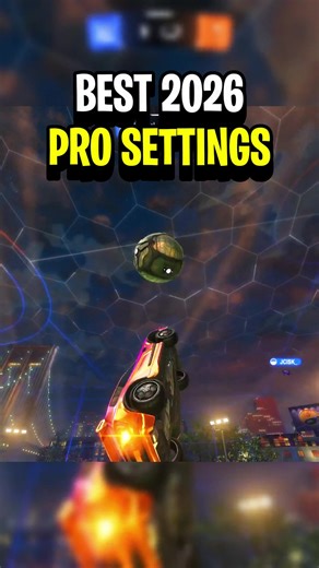 BEST 2026 ROCKET LEAGUE SETTINGS #rocketleague #gaming #fyp #rocketleagueclips #CompRL