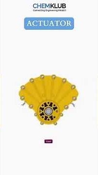 What is an Actuator? ⚙️💡 | Pneumatic, Hydraulic & Electric Actuators Explained #chemicalengineering