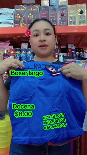 Boxer largo disponibles en tienda – Docena $8.00