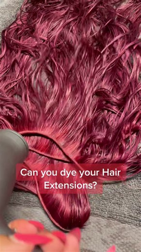 Custom dying extensions for our Doll. All our hair extensions are made with 100% cuticle human hair. #glamorhairlondon #hairextensions #hairtiktok #luxewefts #extensions #humanhairextension #humanhairextensions #cuticlehair