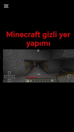 minecraft gizli yer yapımı