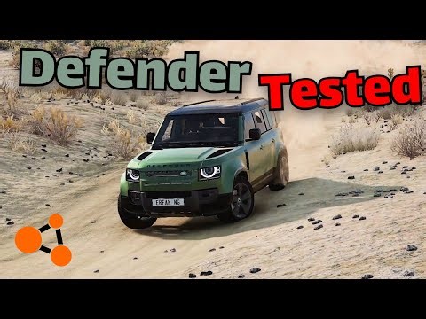 2022 Land Rover Defender – Extreme BeamNG Crash, Handling & Off‑Road Test!