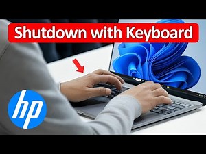 How to Shut Down HP Laptop with Keyboard (Step By Step)