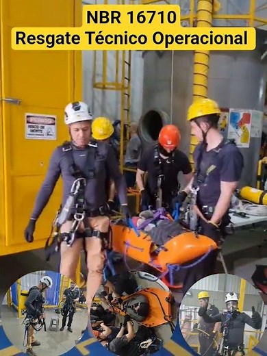 Technical Operational Rescue Training NBR 16710