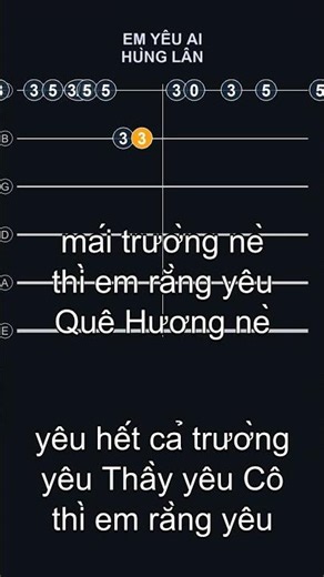 EM YÊU AI - HÙNG LÂN #guitar_tutorial #guitartutorial