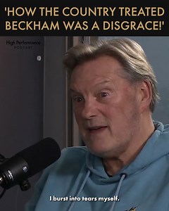 Glenn Hoddle opens up on David Beckham's famous red card against Argentina in the 1998 World Cup. #WorldCup #Football #Beckham | High Performance