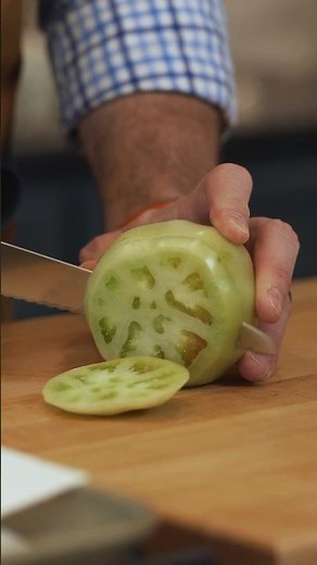 “The Best” Fried Green Tomatoes #recipe #foodblogger