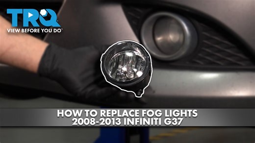 How to Replace Fog Lights 2008-2013 Infiniti G37