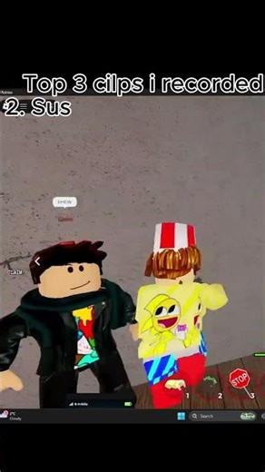 3 Cilps I recorded From the Roblox game "Ohio" #roblox
