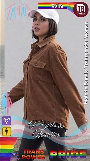 Sofia – Beauty, Confidence & Glamorous Style 👑🏳️‍⚧️ - #transgender #viral #shorts