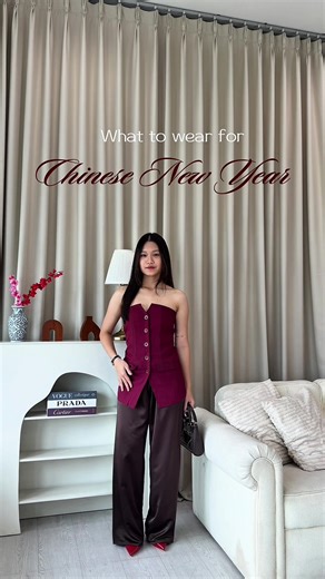 Pick your CNY look 🧧 1. Kira Tube Top 2. Patricia Dress “Mini” 3. Tamara Shirt 4. Lyn Halter Top 5. Seoul Dress “Midi” 6. Amber Top 7. Summer Cardigan #chinesenewyear #lunarnewyear #cnyoutfit #cny2026 #fyp