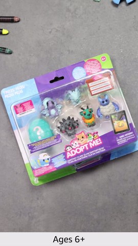 Multipack Adopt Me! Fantasy Clan, Wave 2 - Mystery Animal - Best Online Game - Fun Collectible Kids Toys Featuring Your Favorite Adopt Me! Animals, Ages 6+