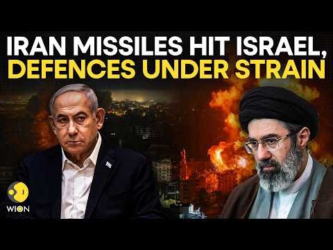 Iran Strikes Back LIVE: Iranian Missiles Hit Israel, US Targets As Interceptors Face Strain | Live