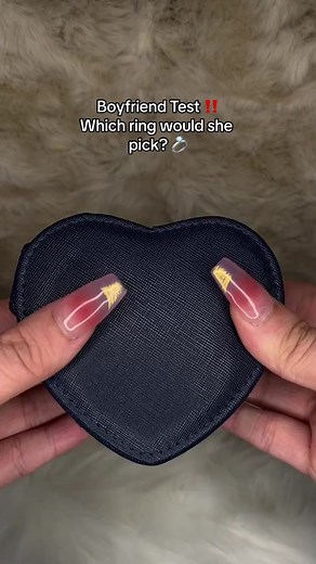 Test him!! 🥰💓 #ring #jewelry #giftsforher #boyfriend #sterlingsilver #promisering #engagementring #💍 #love #couple #fyp #trending | Salomons