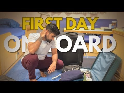 My First Full Day Onboard the Ship | Life at Sea Season 4 Ep 2