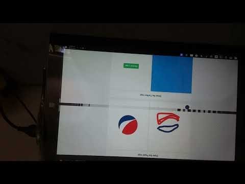 Playing draw the logo by memory.