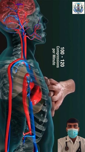 What Happens Inside Your Body During CPR? 🫀 | 3D Medical Animation #CPR #CardiacArrest