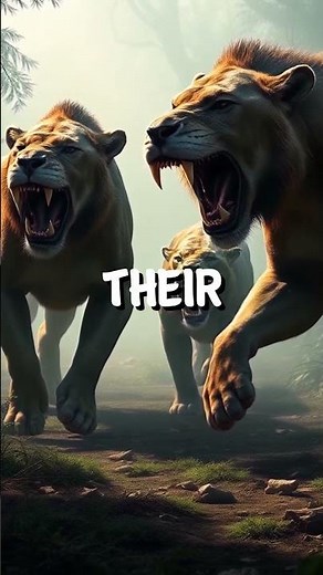 Meet the Saber-Toothed Lion: Nature’s Most Iconic Hunter!