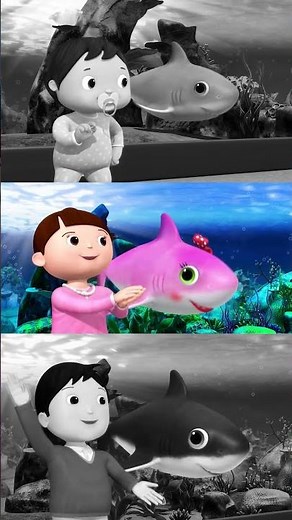 🦈🕺 Baby Shark Dance Challenge! Can You Keep Up? 🎵🔥 #dance #fun #kids