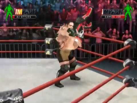 TNA Impact! (PS2 Gameplay)