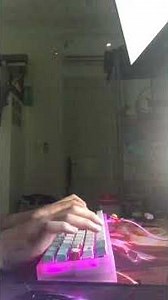 Fantech Maxfit61 with Gateron Yellow KS-3X47 Lubed (Acrylic Case) Typing Test