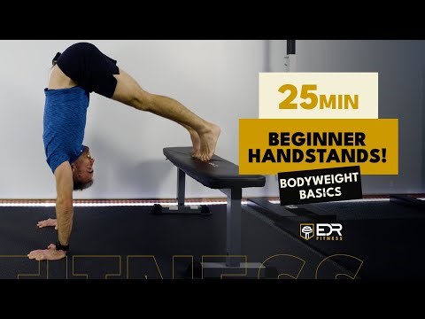 Bodyweight Basics: Beginner Handstand Workout // Follow Along