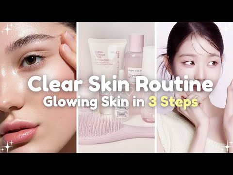 Simple Skincare Routine for Teens (10-18) | Clear Skin Tips for Beginners .⋅♡‧₊˚〰.