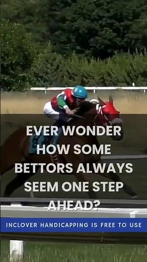 How Smart Bettors Get an Edge in Horse Racing #horseracing #horseracingtips #shorts #handicapping